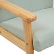 ATMOSPHERA - Fauteuil enfant Basile vert céladon en velours côtelé - vignette