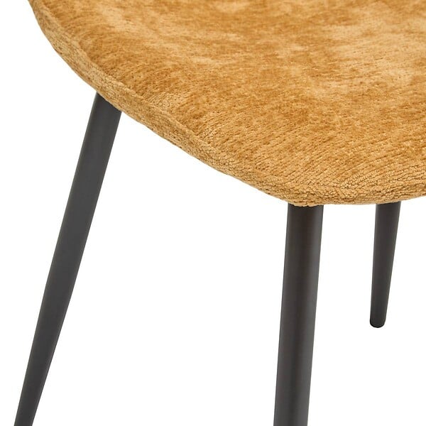 ATMOSPHERA - Chaise "Tyka" ocre - large