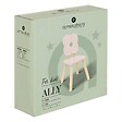 ATMOSPHERA - Chaise enfant fleur "Ally" rose - vignette