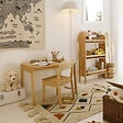 ATMOSPHERA - Chaise enfant "Robin" hévéa - vignette