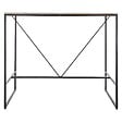 ATMOSPHERA - Table à manger bar "Edena" acacia métal L115cm - vignette