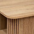 ATMOSPHERA - Table à manger bar "Colva" en placage effet bois L120cm - vignette