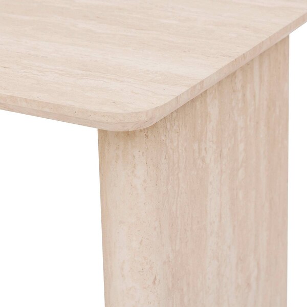 ATMOSPHERA - Table de bar Anaya beige 120x60cm - large