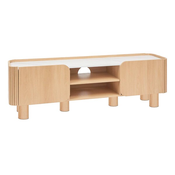 ATMOSPHERA - Meuble TV 2 portes Homelya H50cm - large