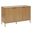 5 FIVE SIMPLY SMART - Buffet "Tasso" 3 portes L120cm effet bois naturel - vignette
