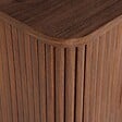 ATMOSPHERA - Meuble bas 4 portes 2 étagères Wany marron 140x40cm - vignette