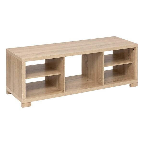 5 FIVE SIMPLY SMART - Meuble TV "Bivoak" 120x42,5cm effet bois - large