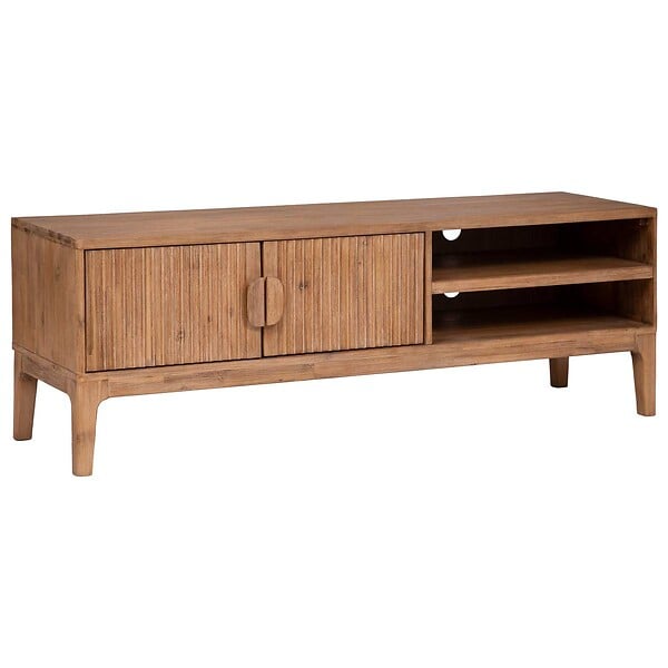 ATMOSPHERA - Meuble TV "Sabor" acacia 55x160cm - large