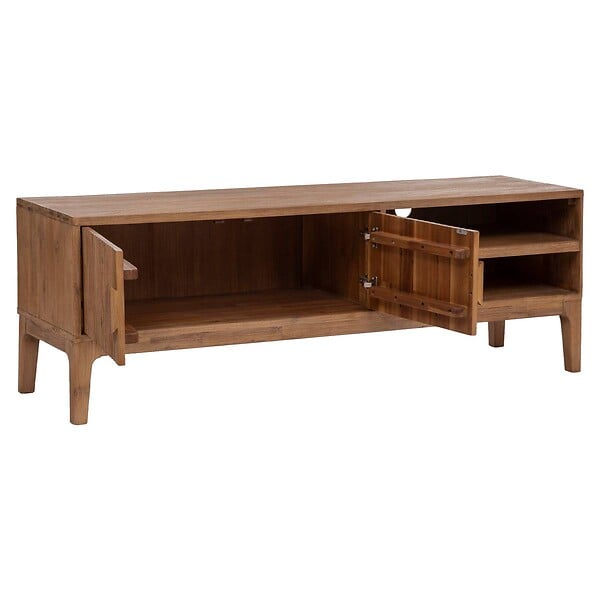 ATMOSPHERA - Meuble TV "Sabor" acacia 55x160cm - large
