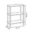 5 FIVE SIMPLY SMART - Etagère 3 niveaux Come bois et effet marbre - vignette