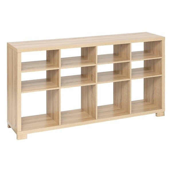 5 FIVE SIMPLY SMART - Buffet "Bivoak" étagères modulable 137x76cm effet bois - large
