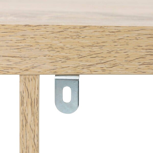 5 FIVE SIMPLY SMART - Buffet "Bivoak" étagères modulable 137x76cm effet bois - large