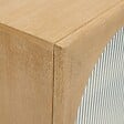 ATMOSPHERA - Meuble bas 2 portes 3 étagères Lousada beige 160x40cm - vignette
