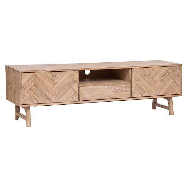 ATMOSPHERA - Meuble TV "Aeris" acacia 55x180cm - large