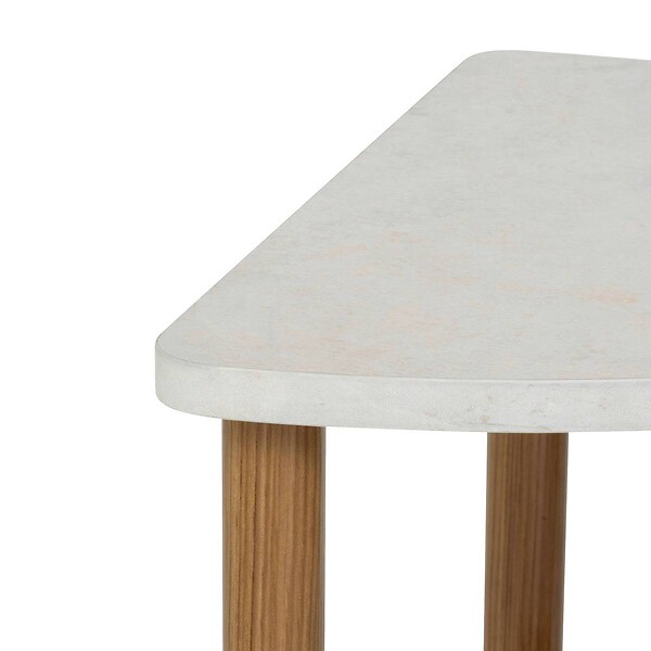 5 FIVE SIMPLY SMART - Etagère d'angle 3 niveaux Come 34x34x76,5cm - large