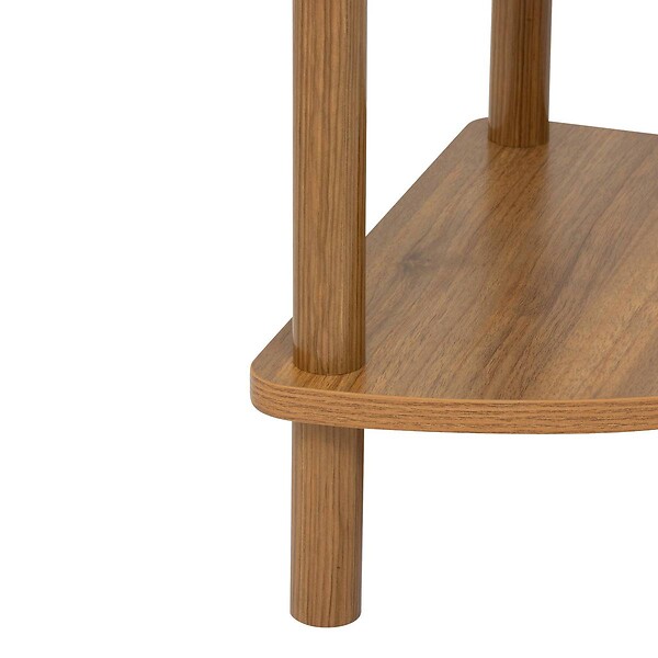 5 FIVE SIMPLY SMART - Etagère d'angle 3 niveaux Come 34x34x76,5cm - large