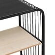 5 FIVE SIMPLY SMART - Étagère 4 niveaux en métal et bois noir - vignette