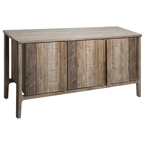 ATMOSPHERA - Buffet 3 portes "Banila" acacia 160x80cm - large