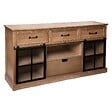 ATMOSPHERA - Buffet 2 portes "Danik" bois naturel 160x85cm - vignette