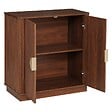 ATMOSPHERA - Buffet 2 portes 1 étagères Wany marron 80x40cm - vignette