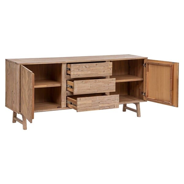 ATMOSPHERA - Buffet 2 portes "Aeris" acacia 180x80cm - large