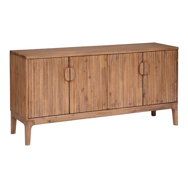 ATMOSPHERA - Buffet 4 portes "Sabor" acacia 160x80cm - large