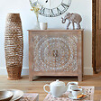 ATMOSPHERA - Buffet 2 portes "Shirel" manguier 90x90cm - vignette