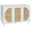ATMOSPHERA - Buffet 3 portes "Cabras" 120x85cm blanc - vignette