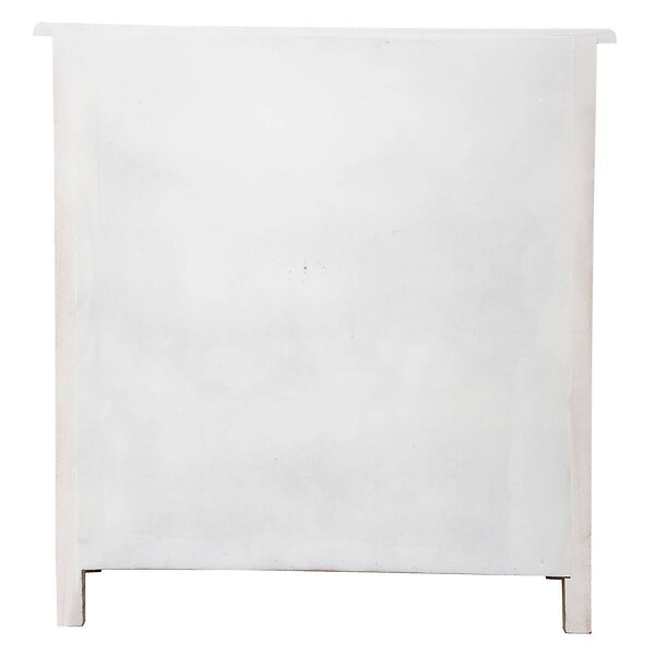 ATMOSPHERA - Buffet 2 portes "Hina" bois blanchi 80x85cm - large