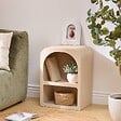 ATMOSPHERA - Table de chevet Soleya beige moyen 40x30cm - vignette