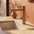 ESSEBAGNO - Luisa mitigeur lavabo haut cuivre brossé - vignette