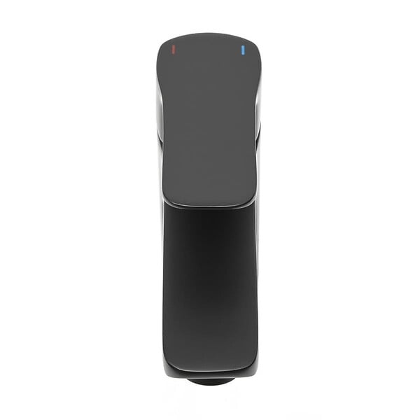 SWISS AQUA TECHNOLOGIES - Cube Way mitigeur de lavabo à levier, taille S, sans vidage, noir mat (CU271MC) - large