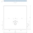 WEDI - Habillage bati support Wedi I Board avec revetement Wedi I Board top concrete gris - vignette