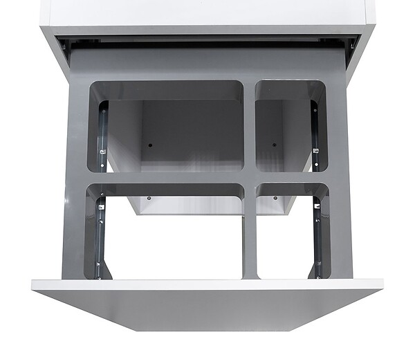 CENTRALE BRICO - Cadre de tri à déchets 60l 2x21l + 2x9l - large