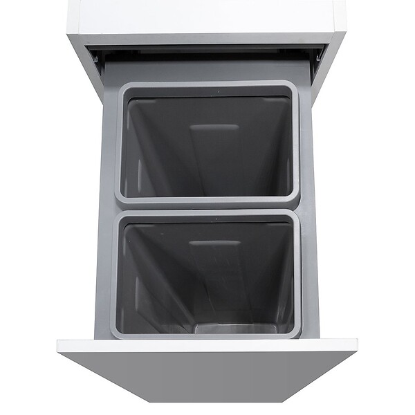 CENTRALE BRICO - Cadre et bacs du trieur à déchets 26l 2x13l - large