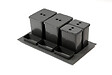 CENTRALE BRICO - Trieur à déchets 2x16 + 2x8 l inséré dans tiroir 800 - 900 mm, anthracite - vignette