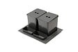 CENTRALE BRICO - Trieur à déchets 2x16 l insert pour tiroir 600 mm, anthracite - vignette