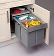 CENTRALE BRICO - Trieur à déchets Linea 290 400mm 2x21l - vignette
