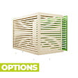 DECOCLIM - Cache unité extérieure en aluminium ivoire taille XXL - DECOCLIM-23AXXL1015 - vignette