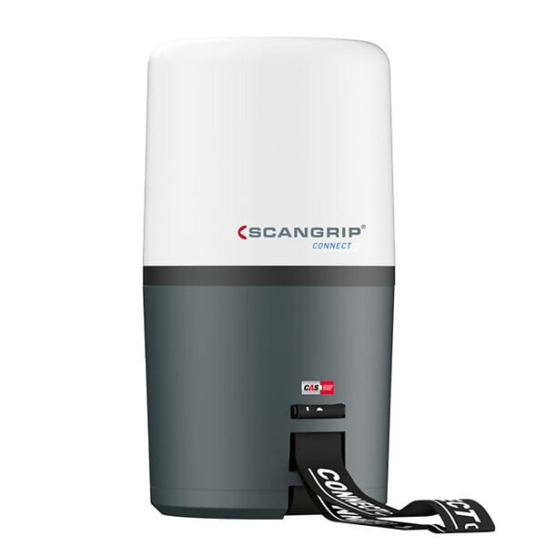 SCANGRIP LIGHTING - AREA 6 CONNECT : lampe puissante et portable jusqu'à 6000 lumens. 2 niveaux d'éclairage, autonomie 22h. Compacte, légère et étanche - large