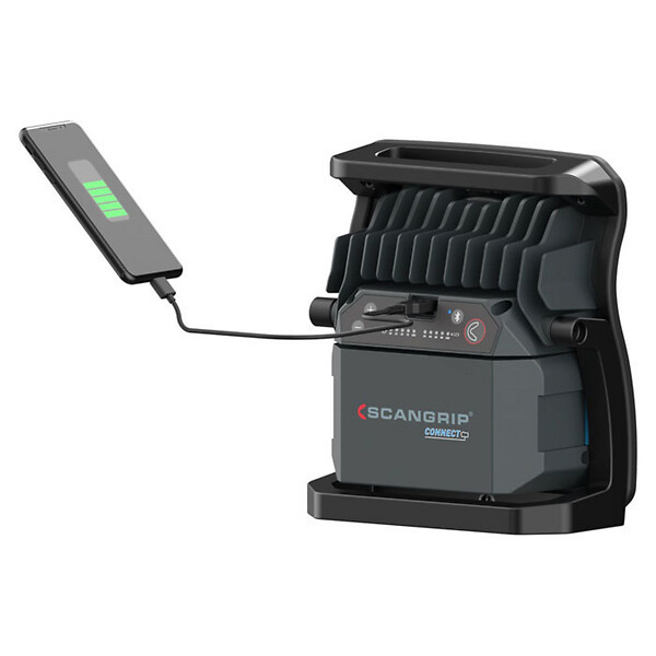 SCANGRIP LIGHTING - SCANGRIP PROJECTEUR NOVA 4 CONNECT : LED 4000 Lumens - large