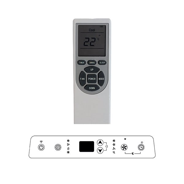 AXELAIR - Climatiseur mobile split réversible connecté 3,5 kW ChillBreeze® - AXELAIR - CMDR3500 - large