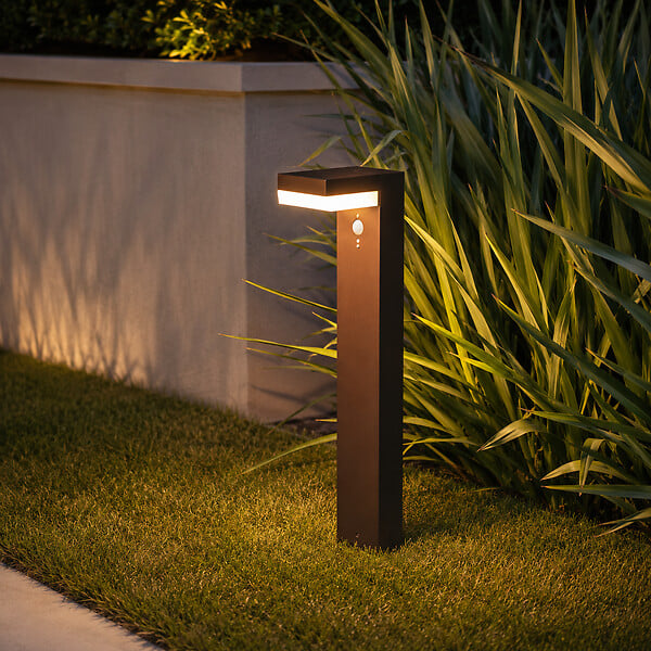 LUMISKY - Potelet solaire CENOVA TALL Rouille H50cm 600LM - large