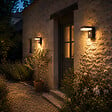 LUMISKY - Applique murale solaire CENOVA WALL Rouille H13cm - vignette