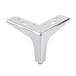 CENTRALE BRICO - Pied de meuble FS003 130mm chrome brillant - vignette