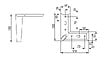 CENTRALE BRICO - Pied de meuble FS006 150mm blanc mat - vignette