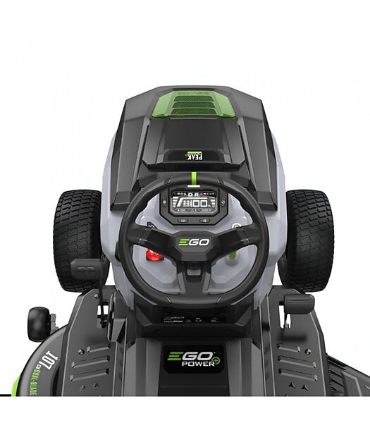 EGO POWER+ - Tracteur tondeuse à batterie coupe 107 cm, Mulching silencieux - EGO Power  TR4201E - large