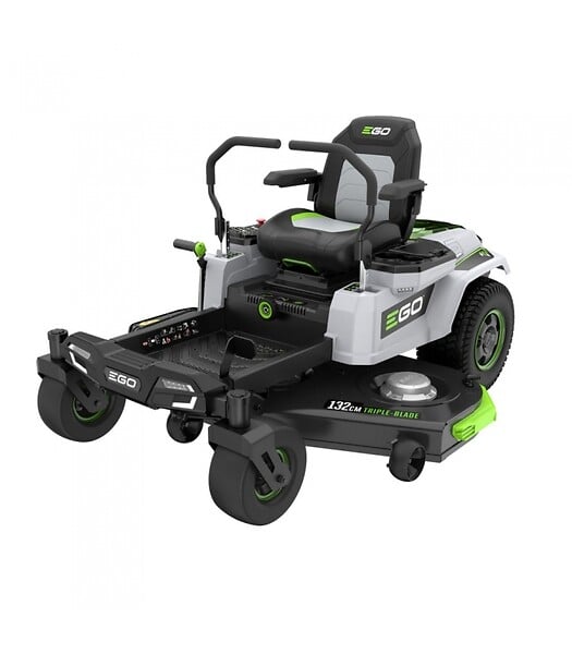 EGO POWER+ - Pack 30Ah tondeuse autoportée Zero Turn coupe 132 cm et chargeur 1600W inclus EGO ZT5201E-L - large