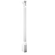 ORAC DECOR - Demi Fût De Colonne Décoré D'encoches Verticales K1001 - L22 X H199,5 X L11 - Orac Decor - vignette