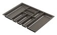 CENTRALE BRICO - Range-couverts Nolago pour Merivobox 708x473mm gris basalt - vignette